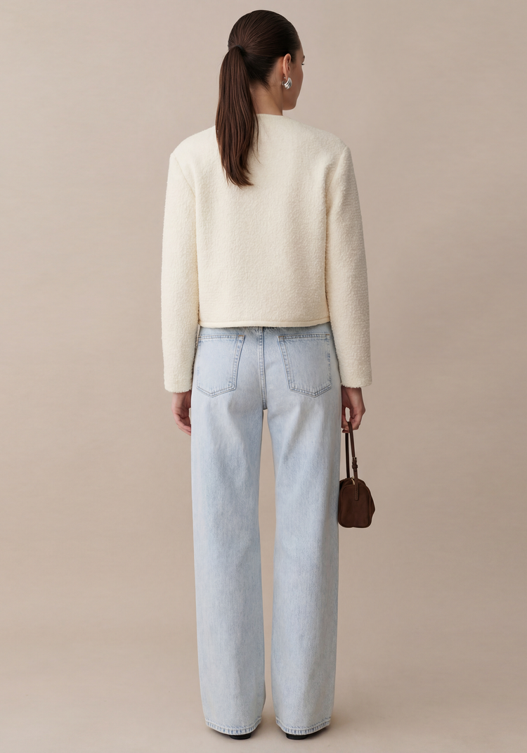 Joe Relaxed-fit Cropped Jacket