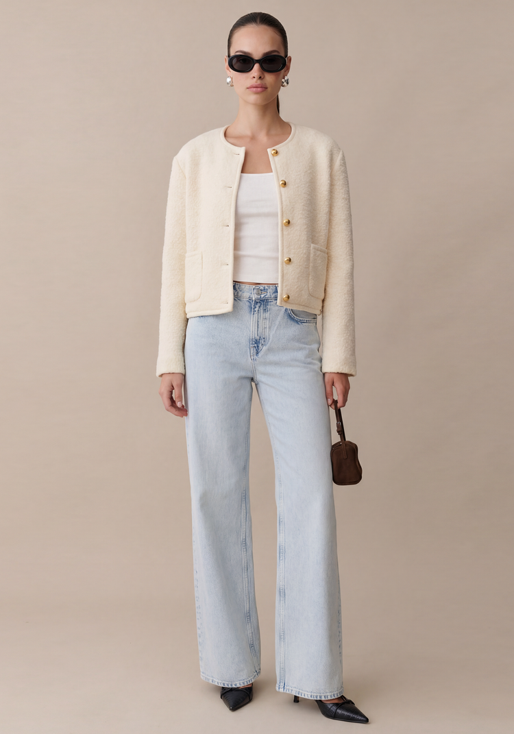 Joe Relaxed-fit Cropped Jacket