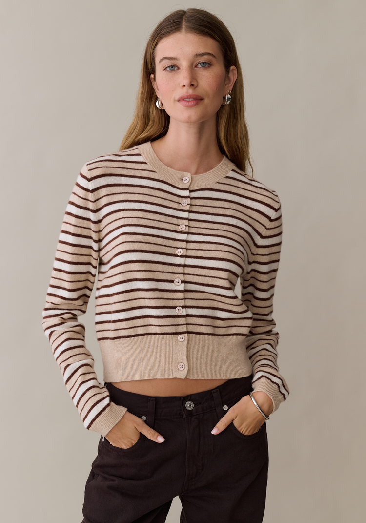 Cait Cashmere Cardigan