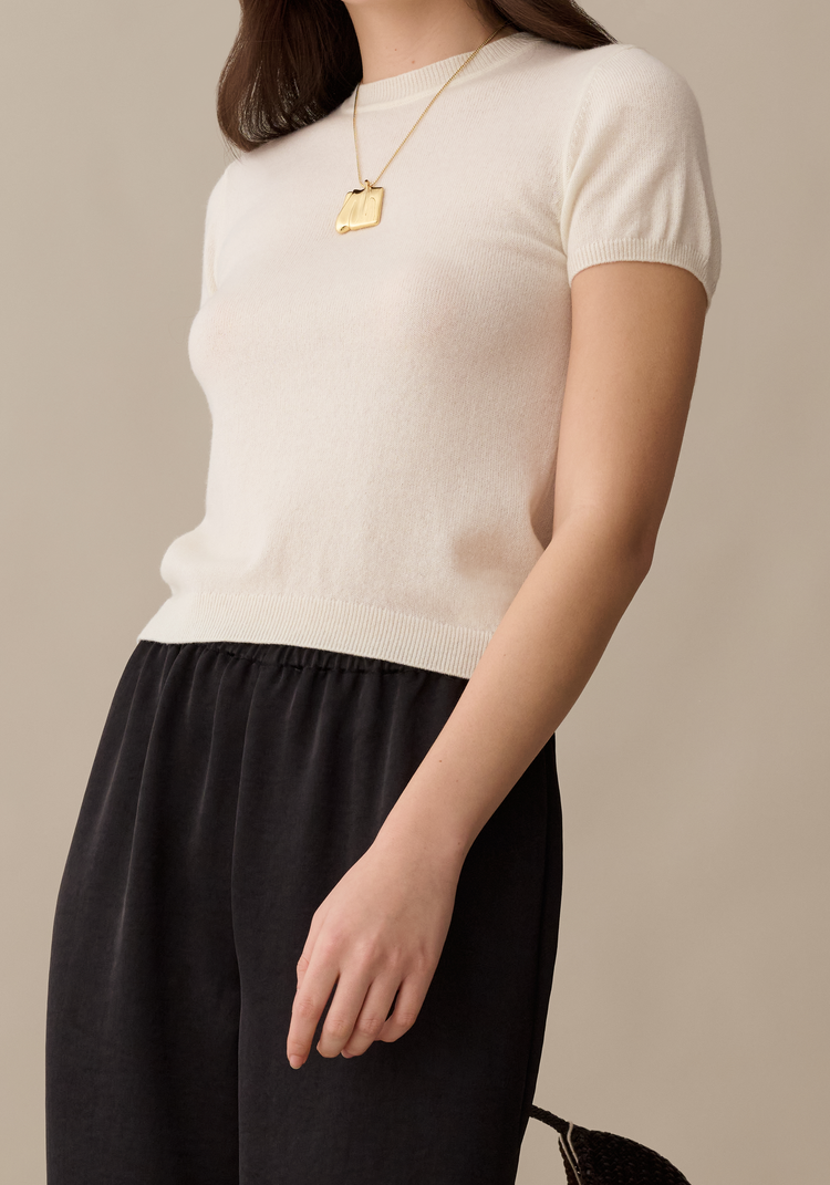 Lux Cashmere Top