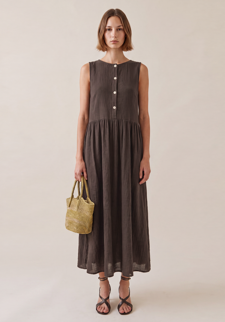 Eileen Cotton Gauze Dress