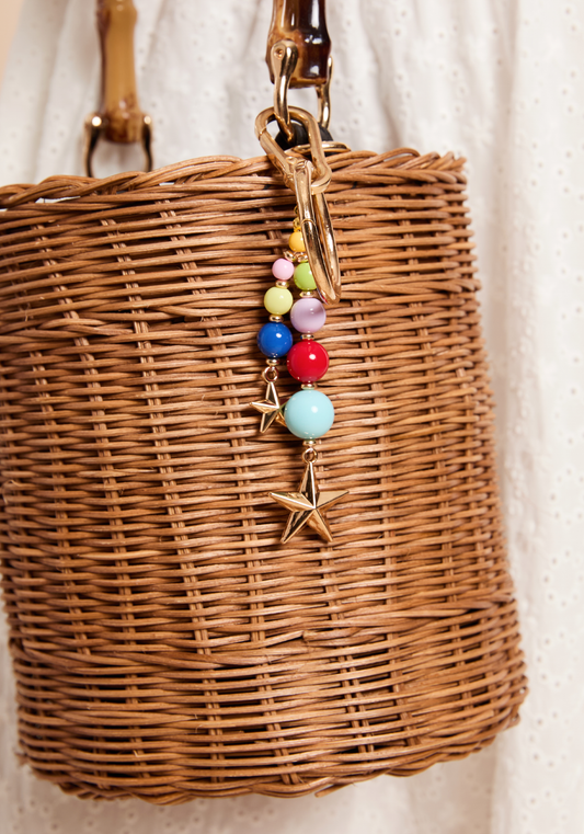 Beaded Star Charm