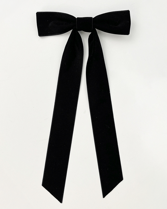 Goldie Velvet Hair Bow