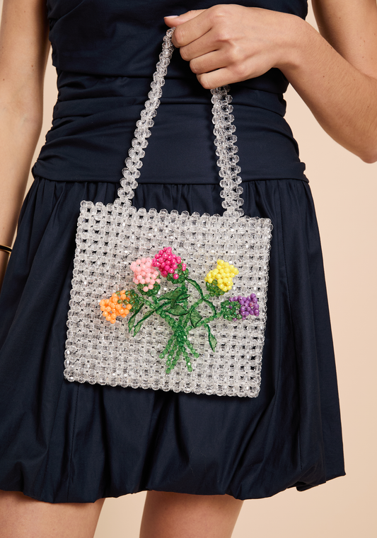 Fleuris Beaded Bag