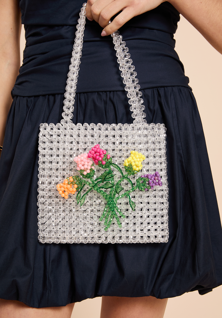 Fleuris Beaded Bag
