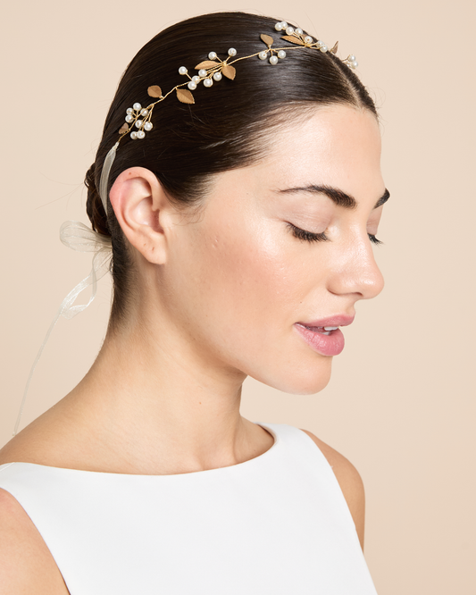 Pearl Floral Headband