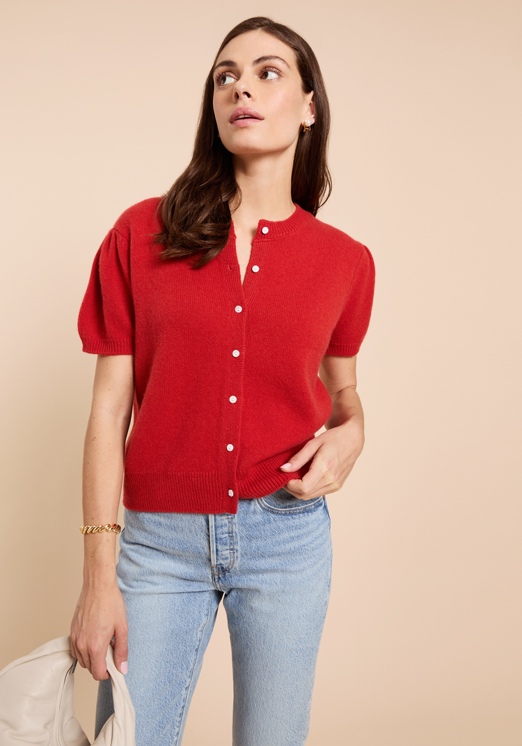 Edie Cashmere Cardigan