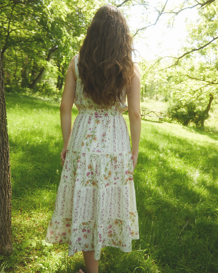 Camellia Cotton Dress