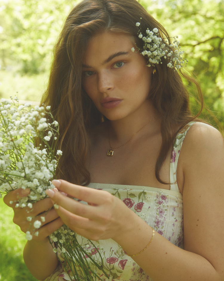 Camellia Cotton Dress