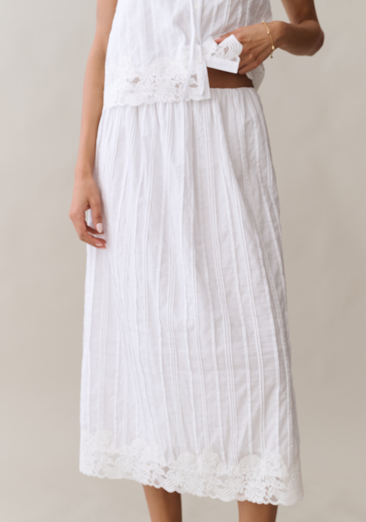 Iza Cotton Skirt