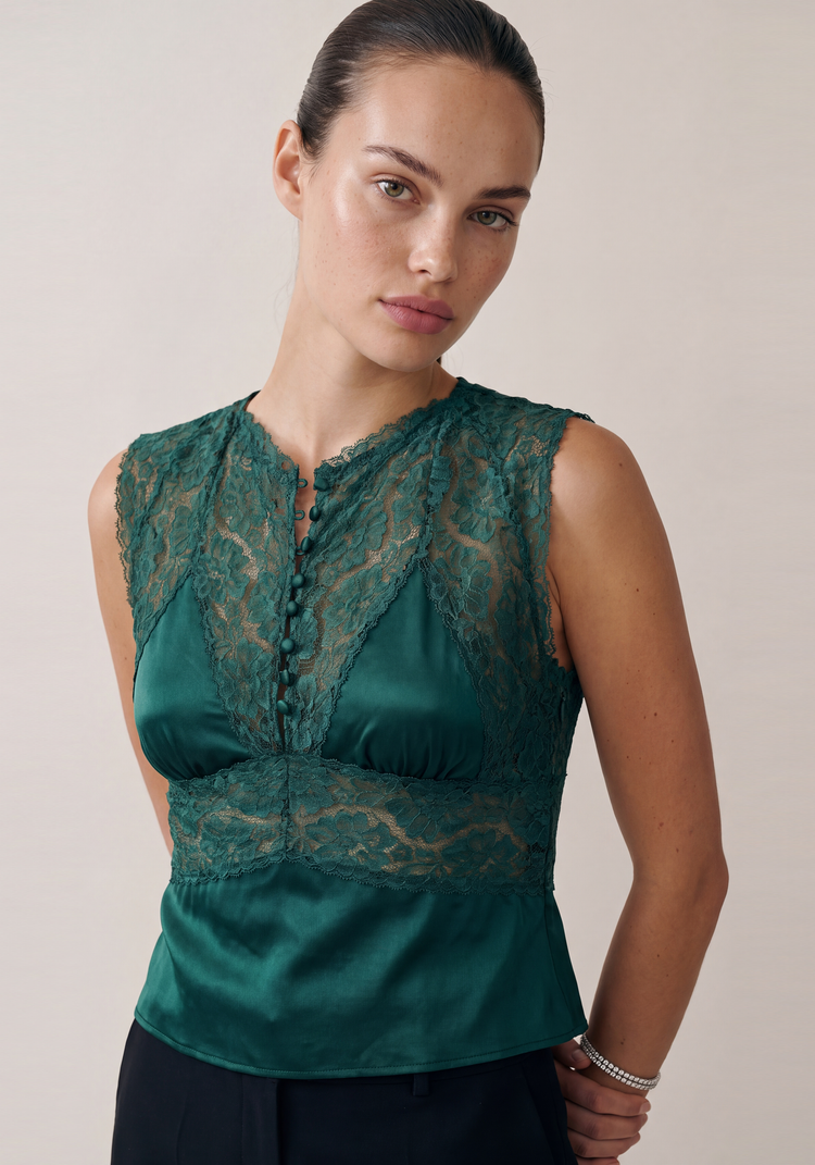 Lillie Silk Top