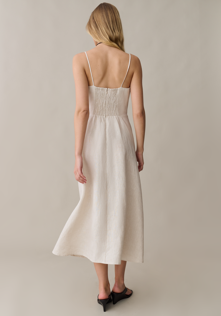 Khalani Linen Dress