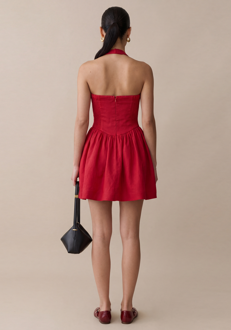 Piper Linen Mini Dress