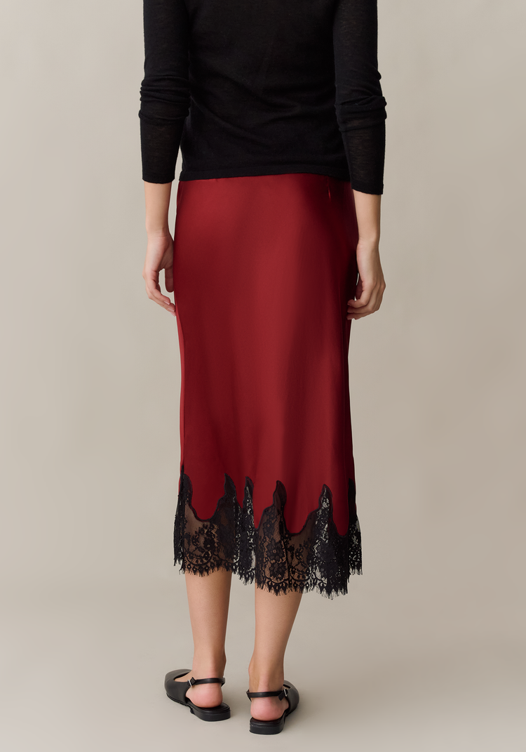 Evren Silk Skirt