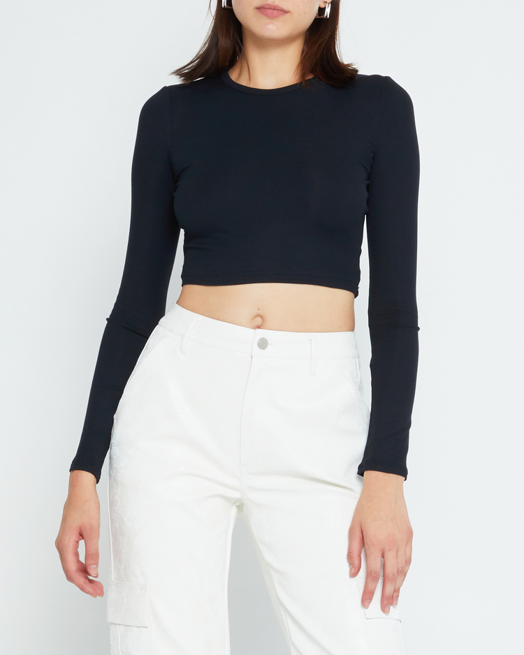 Weekend Cropped Longsleeve