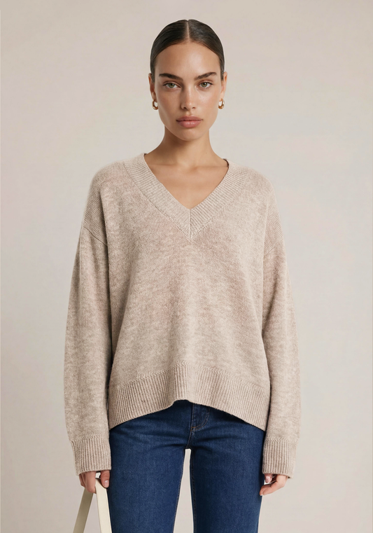 Brenna Merino Wool Sweater