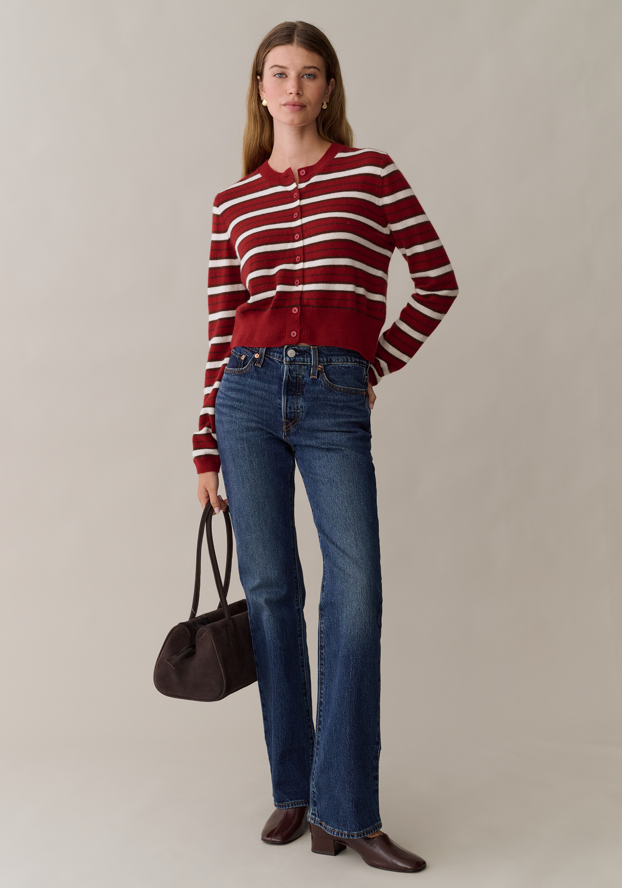 Cait Cashmere Cardigan