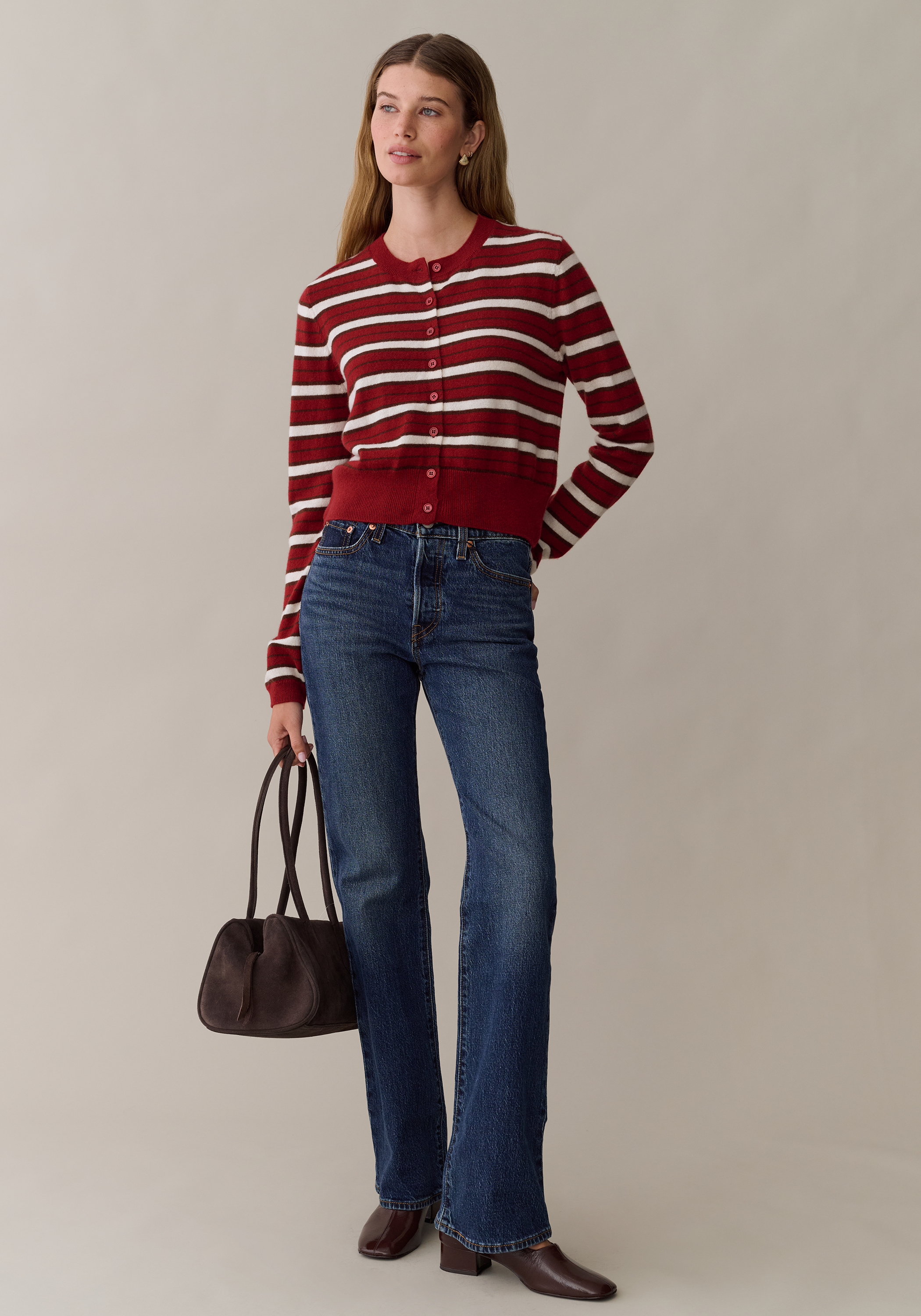 Cait Cashmere Cardigan