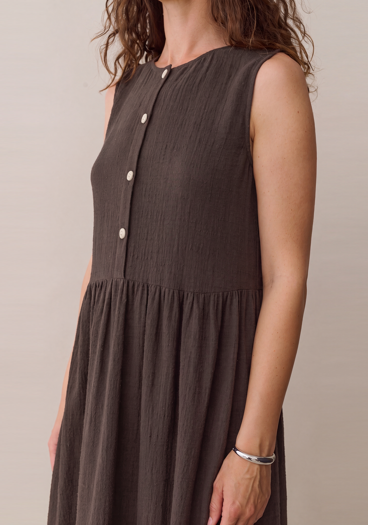 Eileen Cotton Gauze Dress