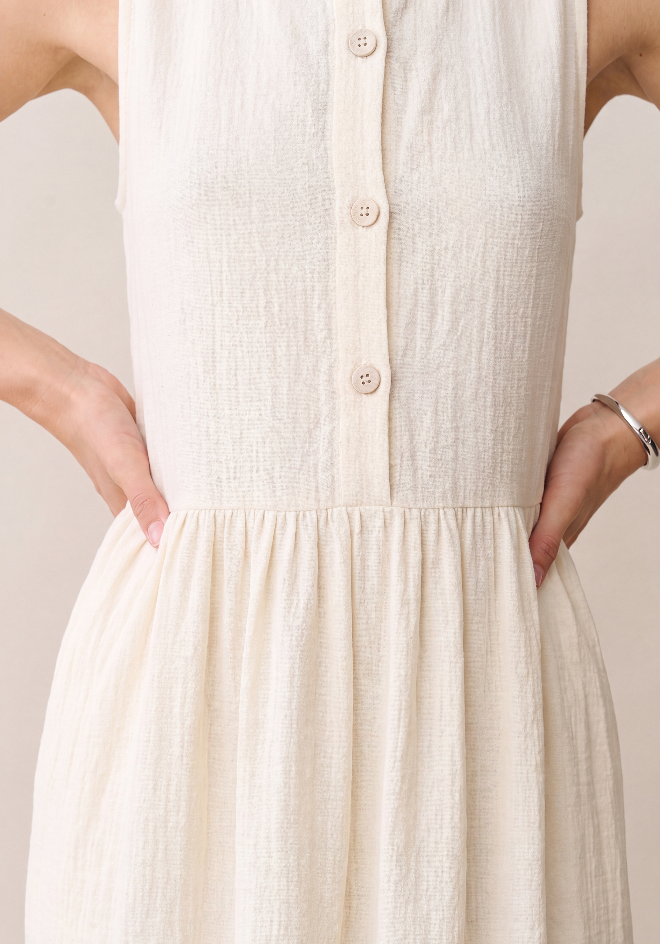 Eileen Cotton Gauze Dress