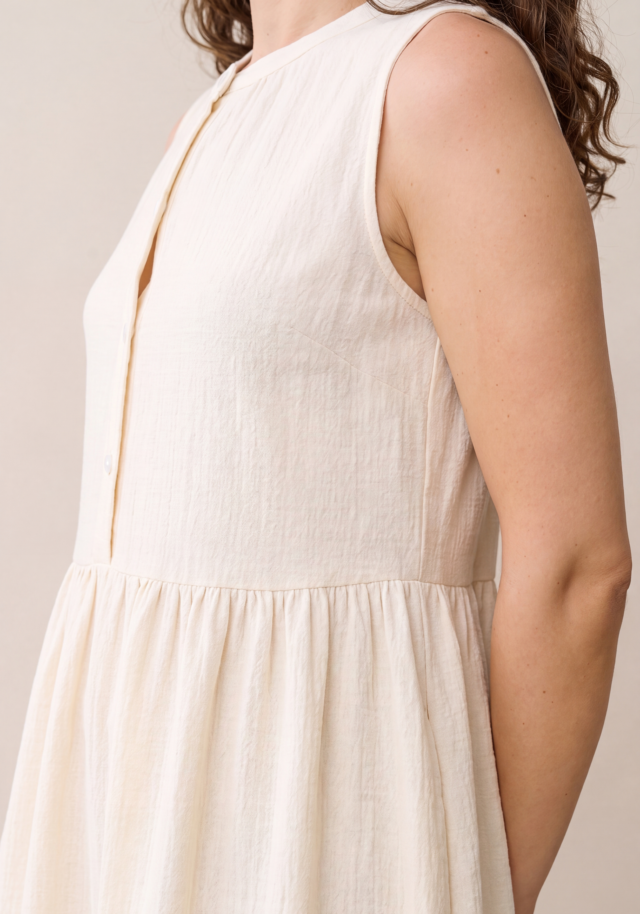 Eileen Cotton Gauze Dress