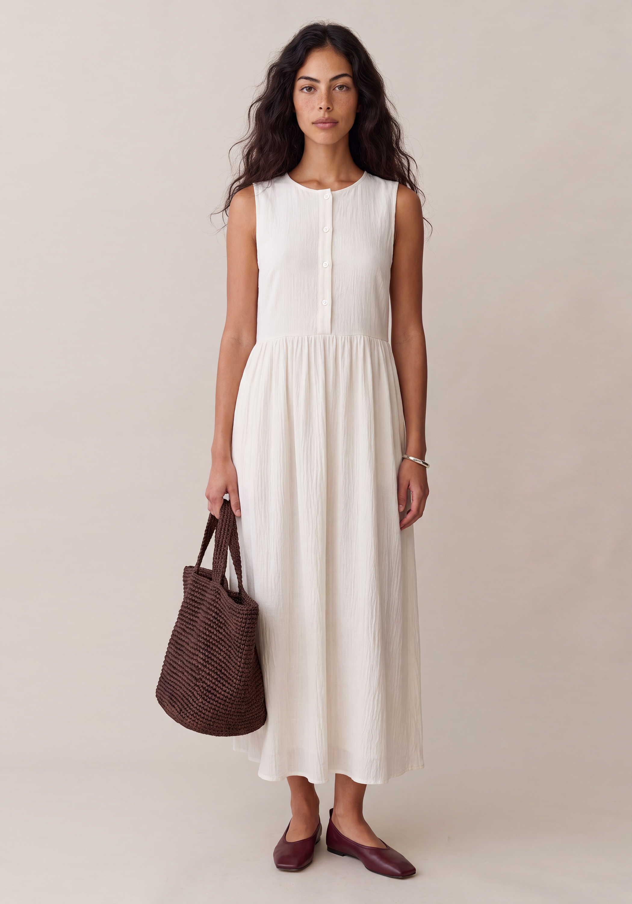 Eileen Cotton Gauze Dress
