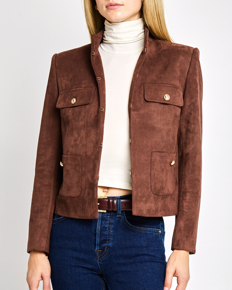 Adriana Suede Jacket