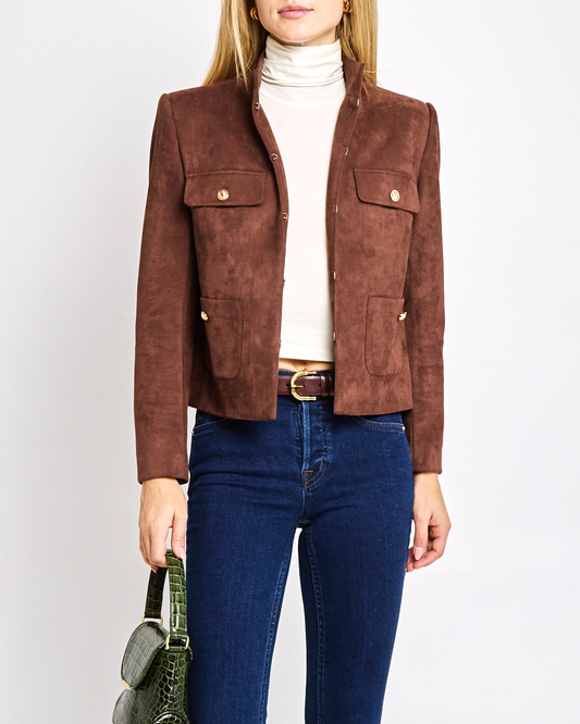 Adriana Suede Jacket