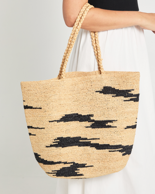 Kyoto Handmade Raffia Bag