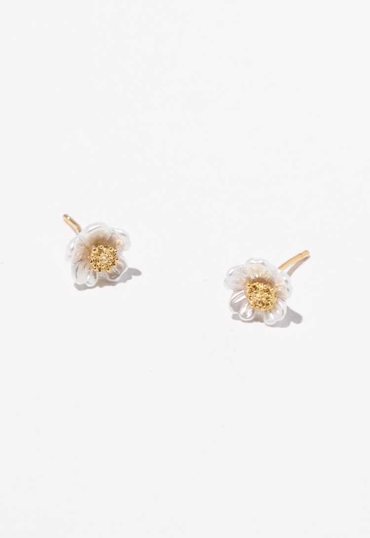 Mirabelle Flora Stud Earrings