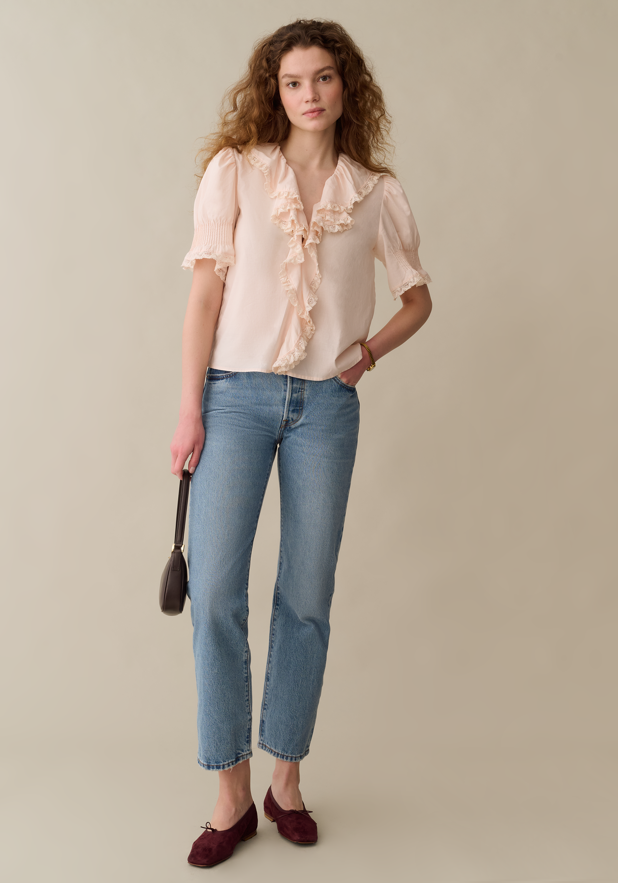 Sora Cotton Top