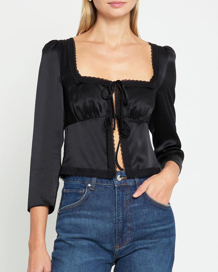 Nat Silk Top