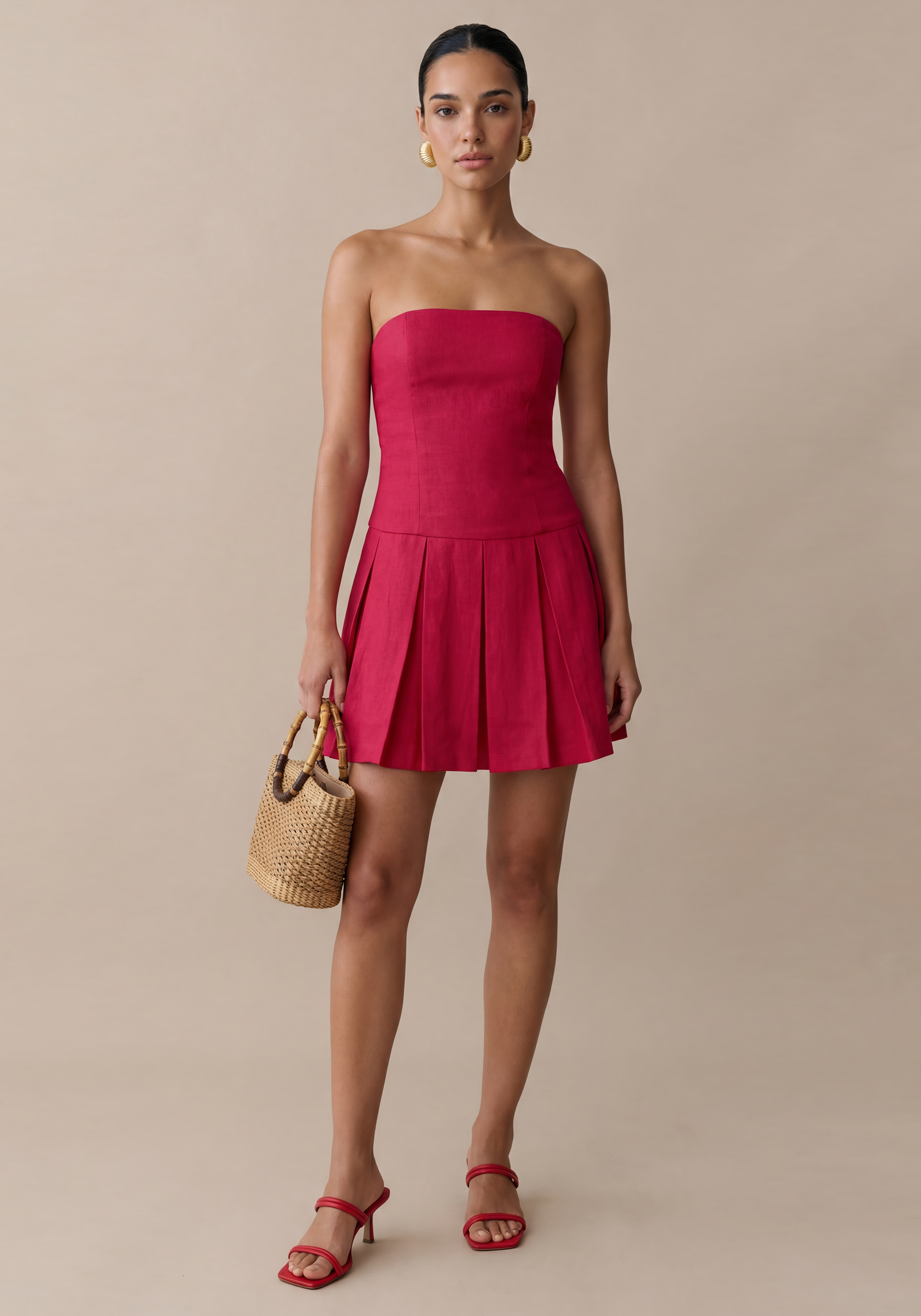 Elisabetta Linen Dress