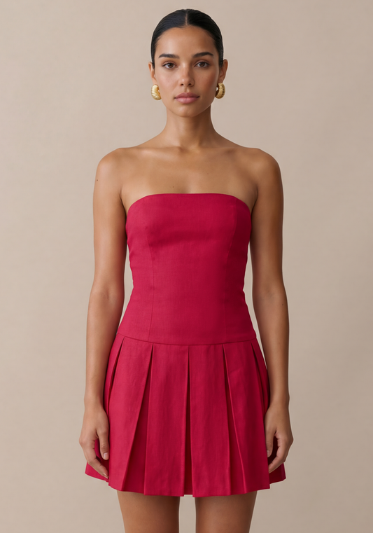 Elisabetta Linen Dress