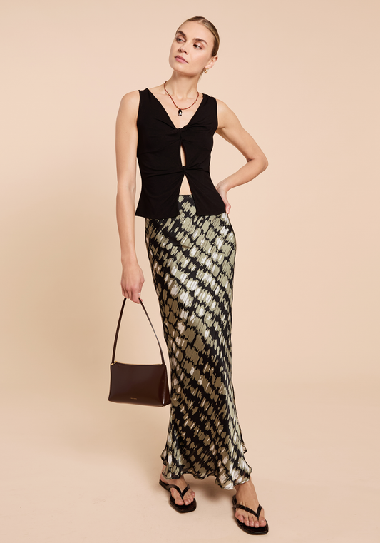 Reece Silk Skirt