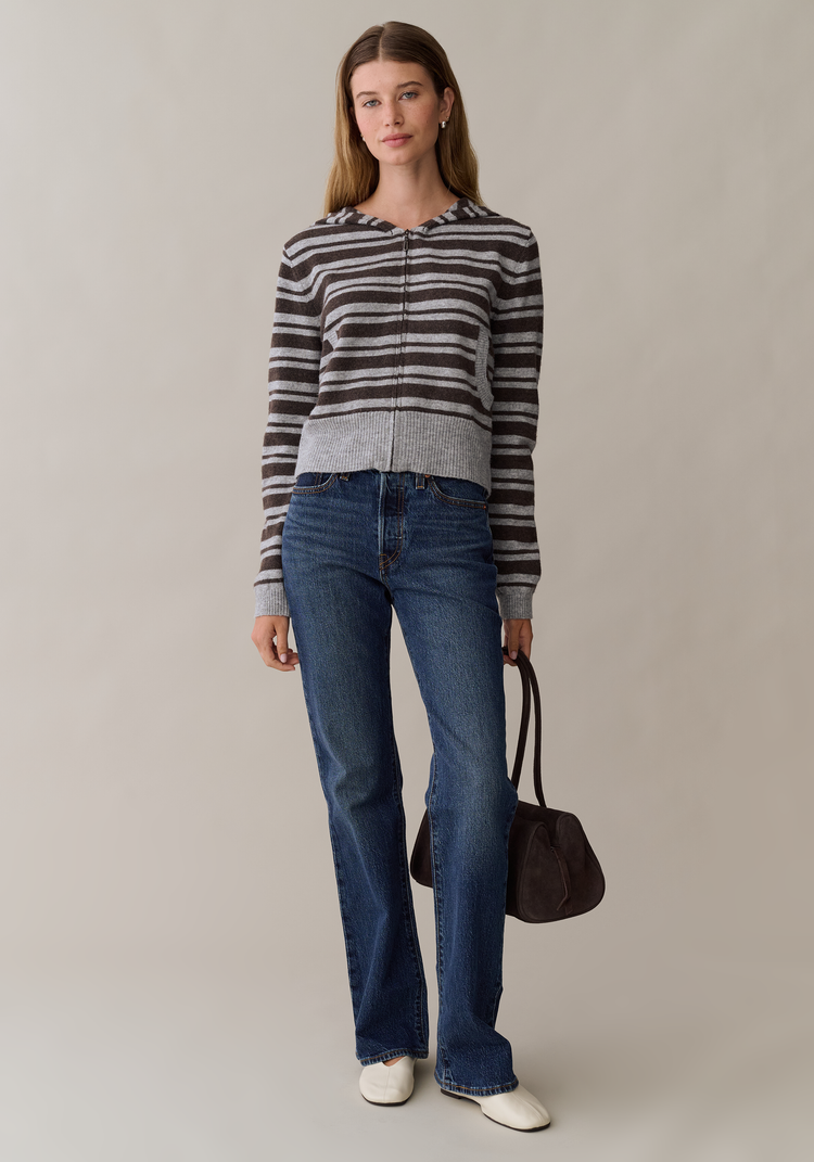 Chrissy Zip Up Sweater