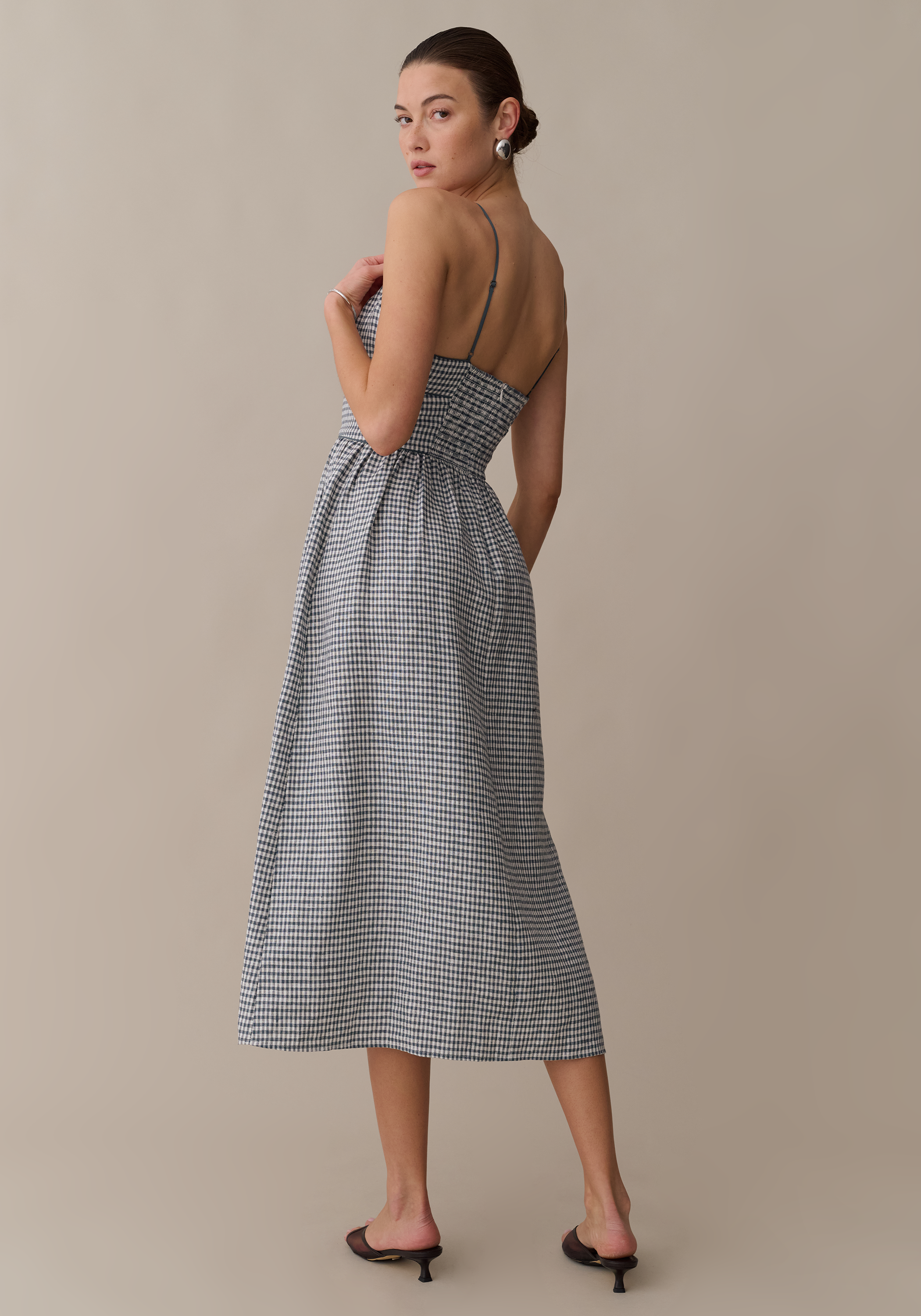 Darya Linen Dress