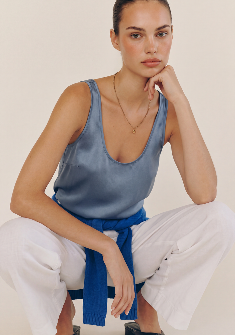 Charlene Silk Top
