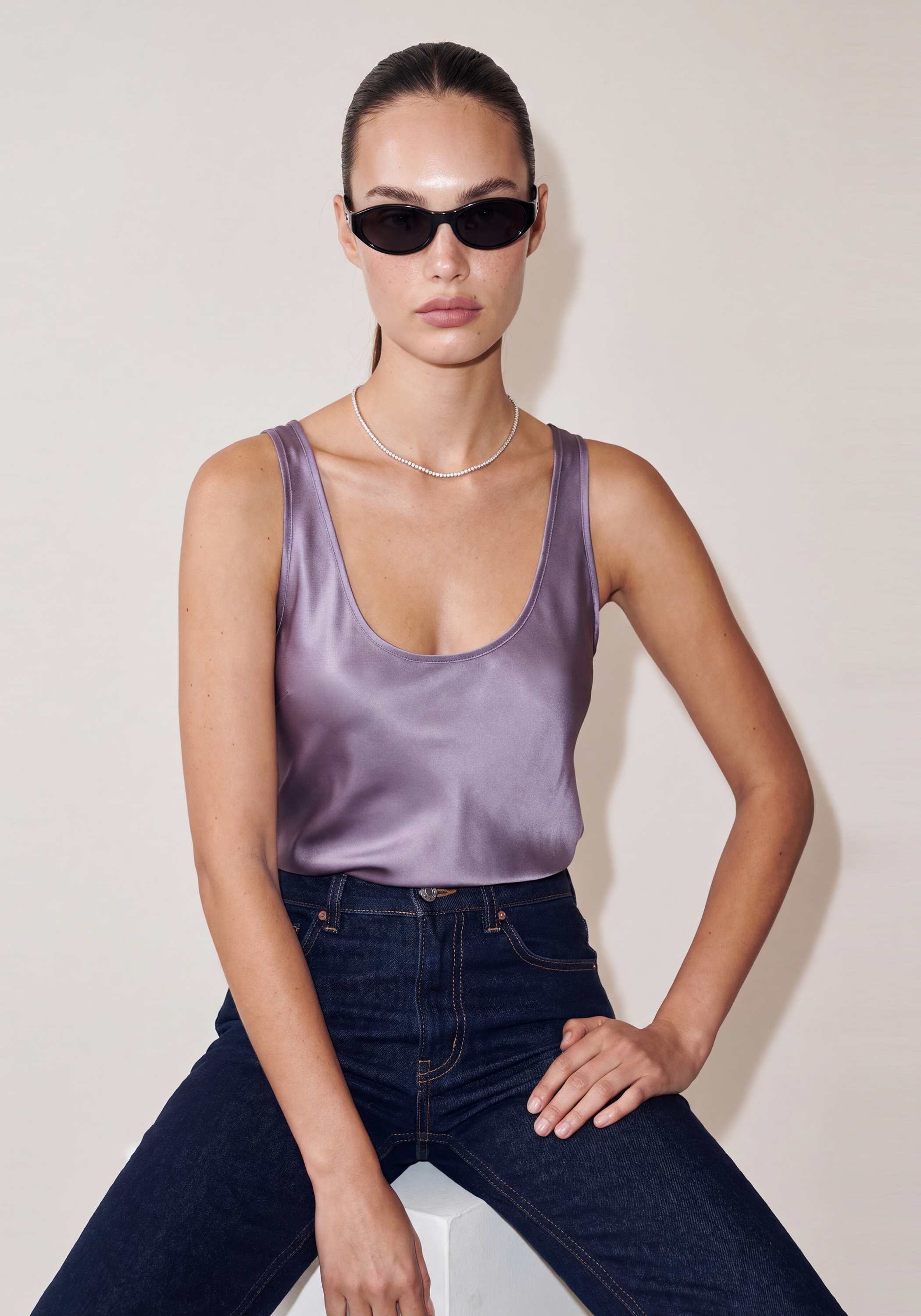 Charlene Silk Top