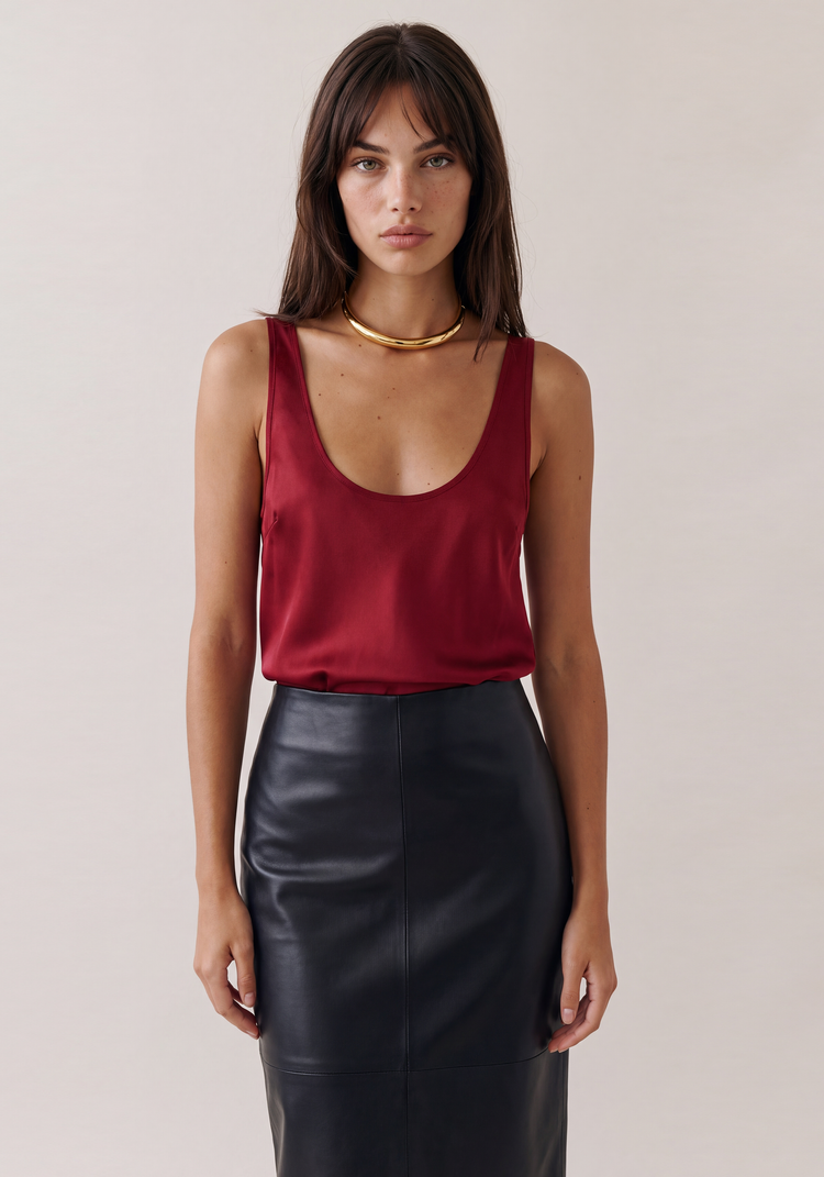 Charlene Silk Top