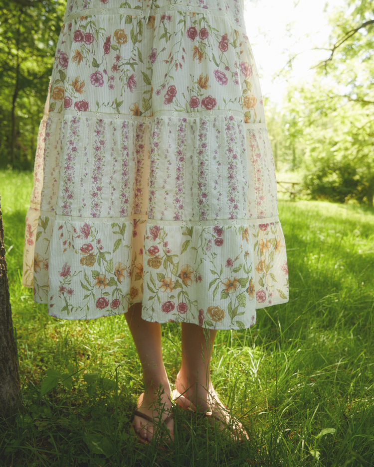 Camellia Cotton Dress