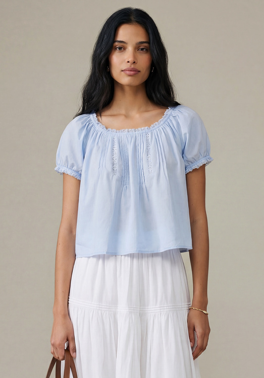 Isaline Cotton Top