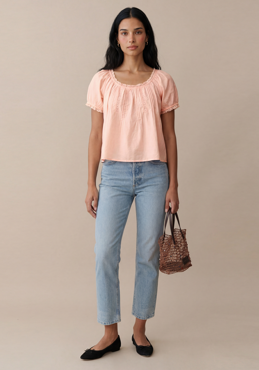 Isaline Cotton Top