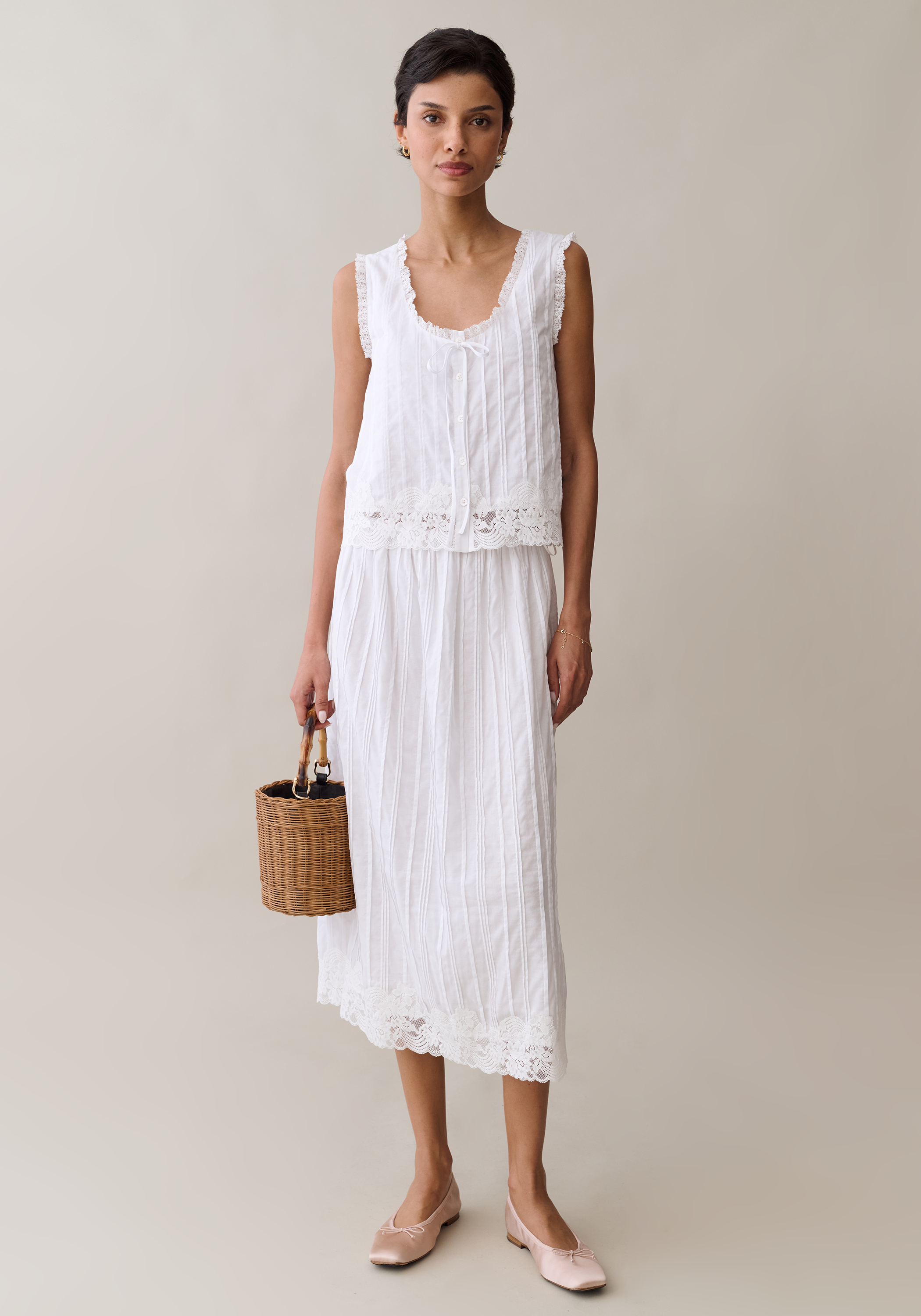 Iza Cotton Skirt