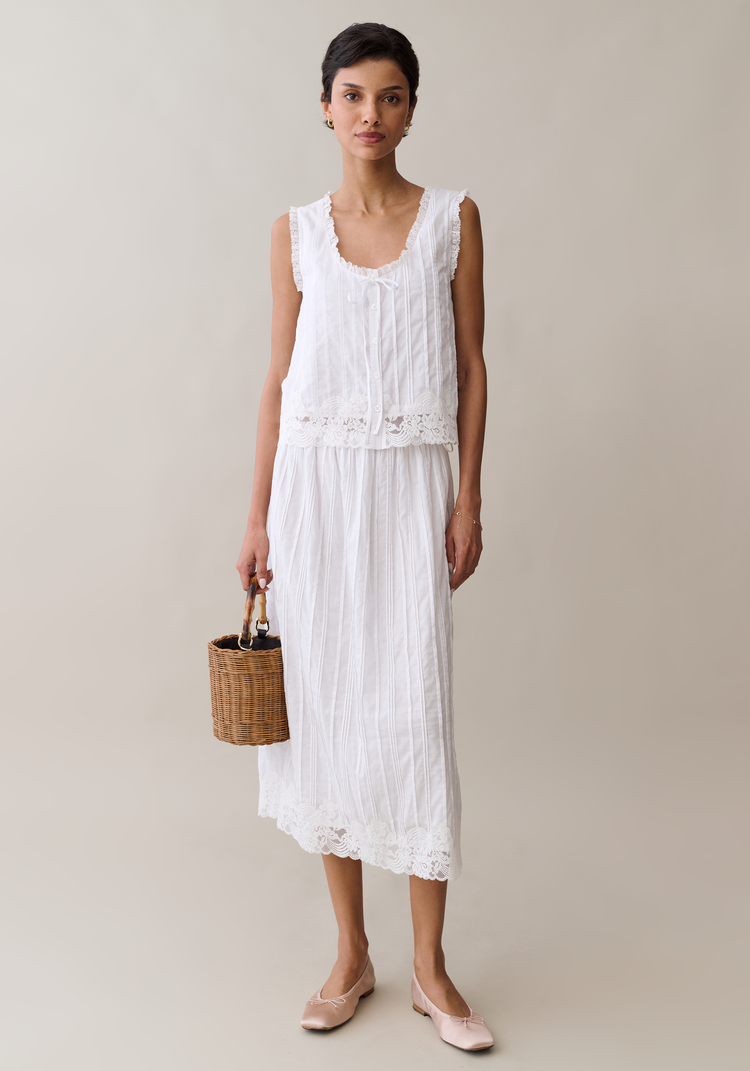 Iza Cotton Skirt