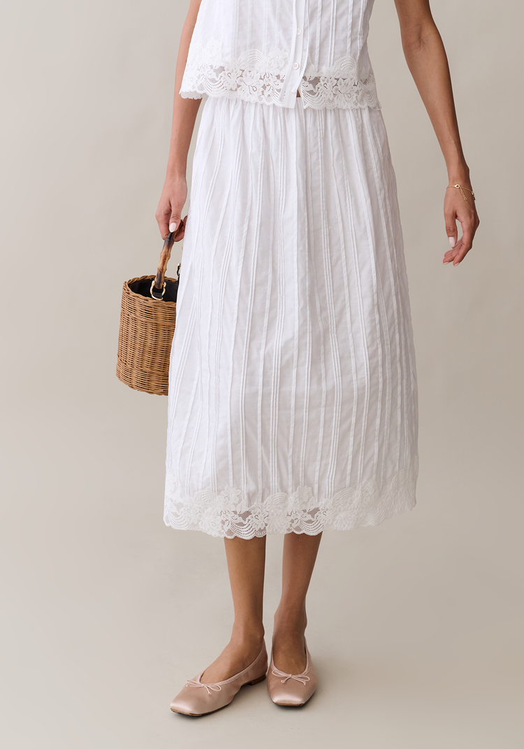 Iza Cotton Skirt