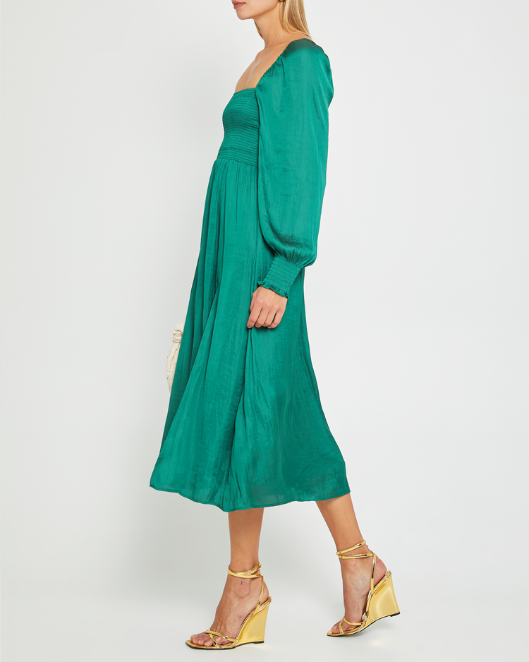 Classic Smocked Maxi Dress (to clear)