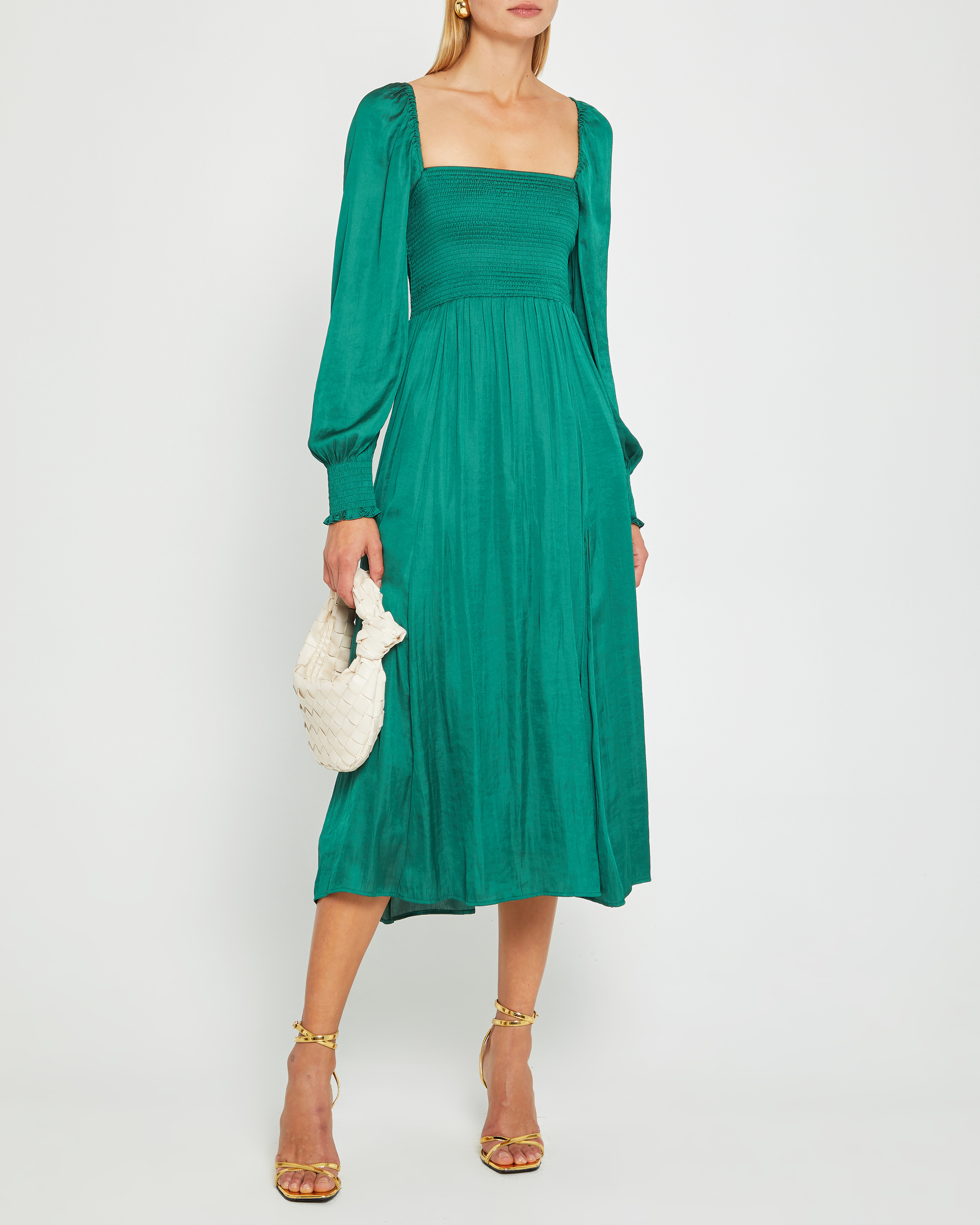 Classic Smocked Maxi Dress (to clear)