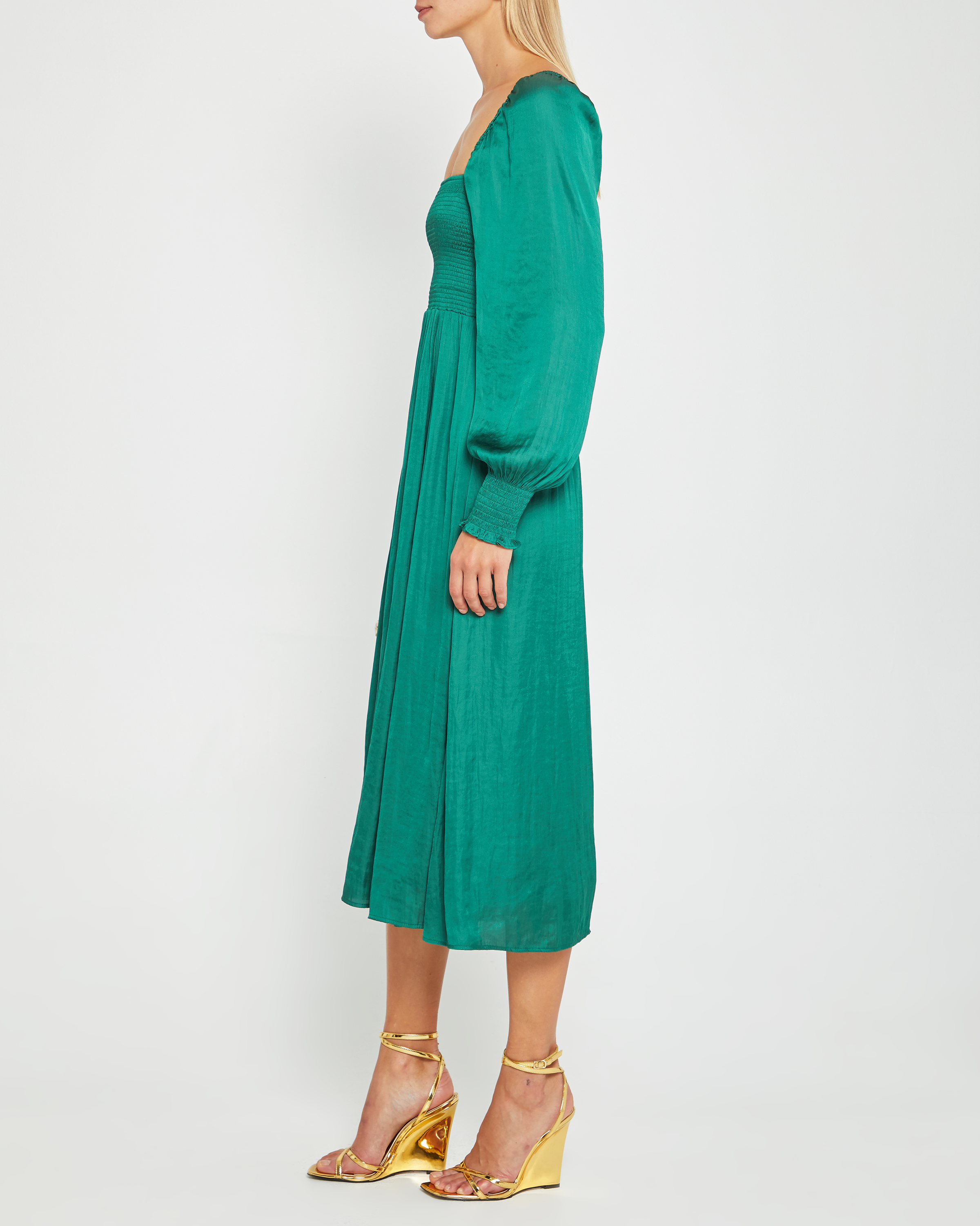 Classic Smocked Maxi Dress (to clear)