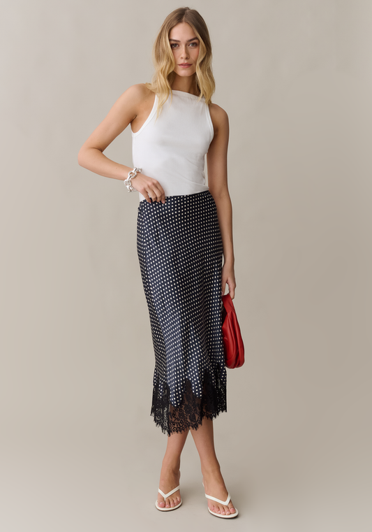Evren Silk Skirt